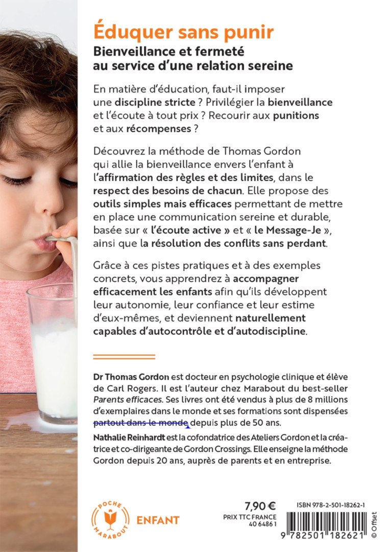 Eduquer sans punir - Thomas Gordon - MARABOUT