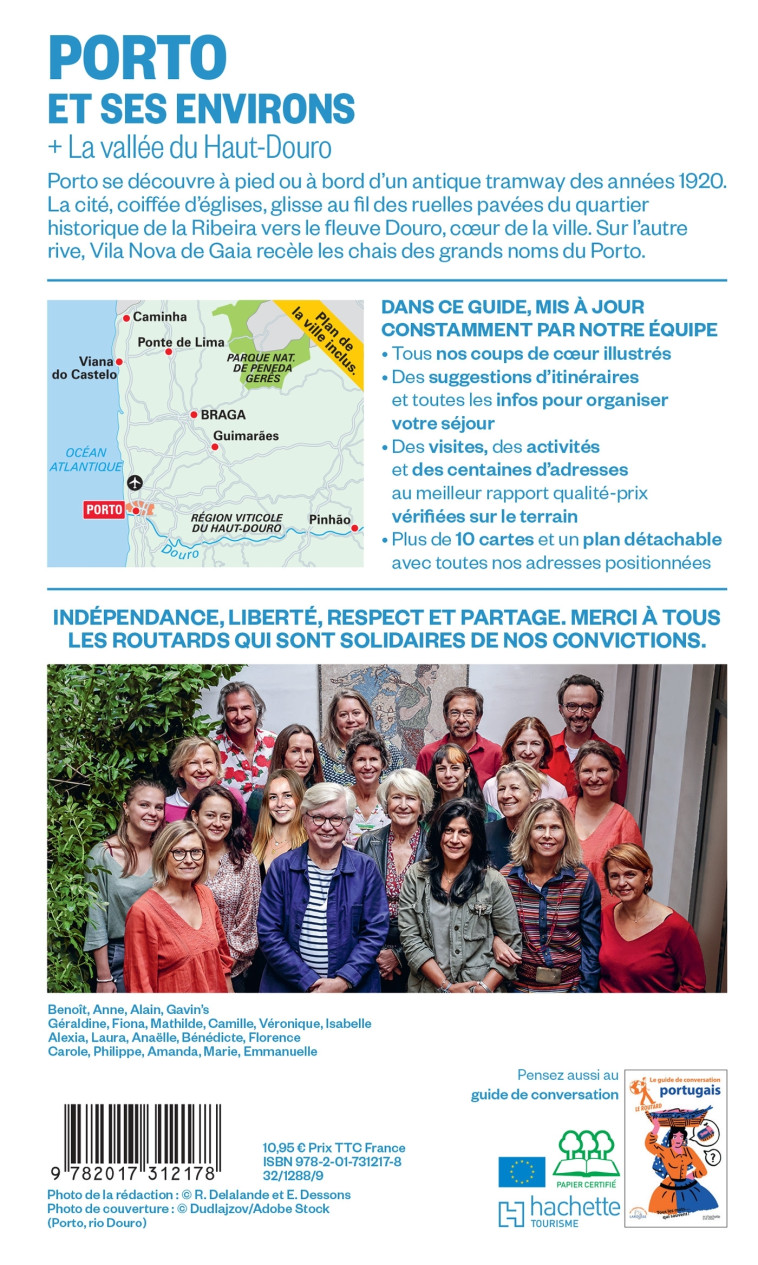 Guide du Routard Porto et ses environs 2025/26 -   - HACHETTE TOURI