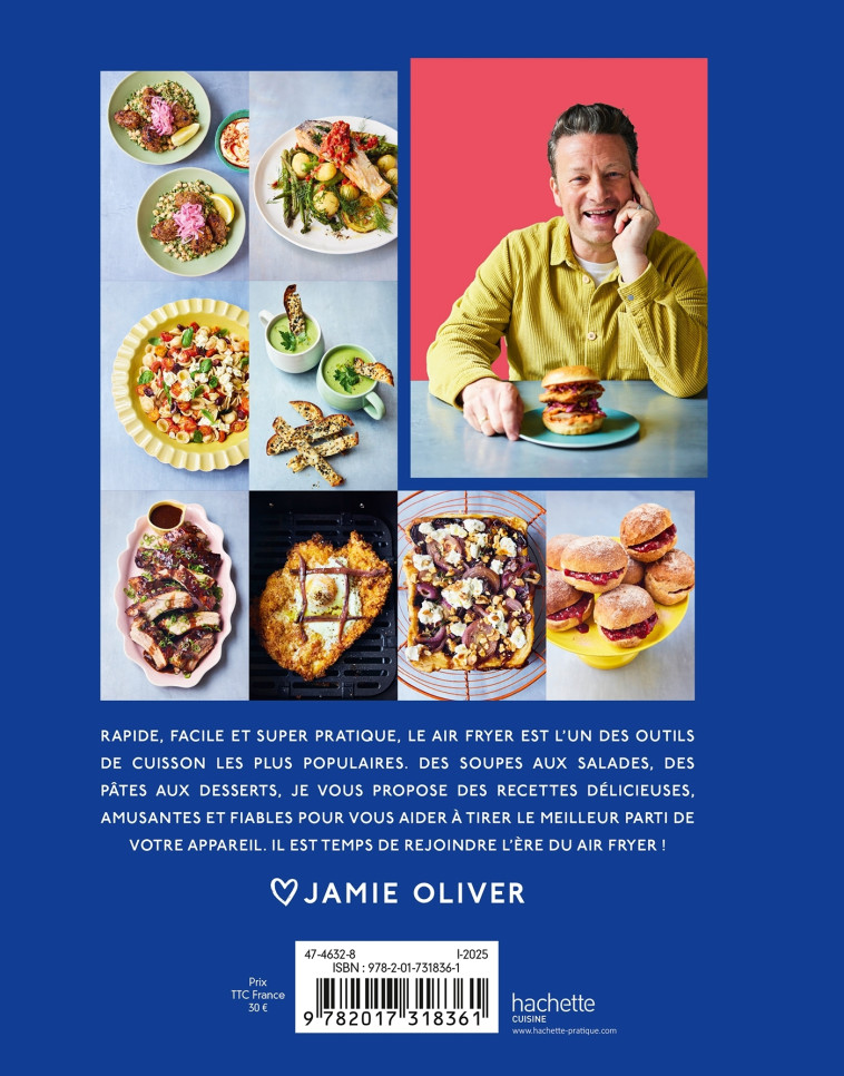 Easy Air fryer - Jamie Oliver - HACHETTE PRAT