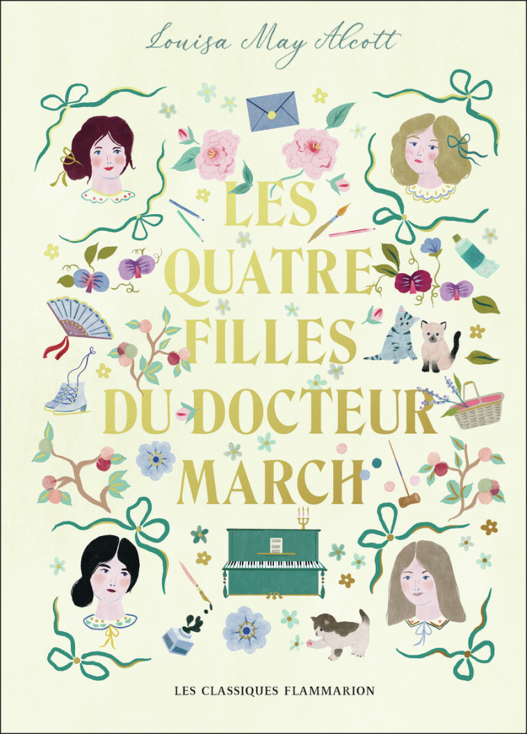 Les Quatre Filles du docteur March - Louisa May Alcott - FLAM JEUNESSE