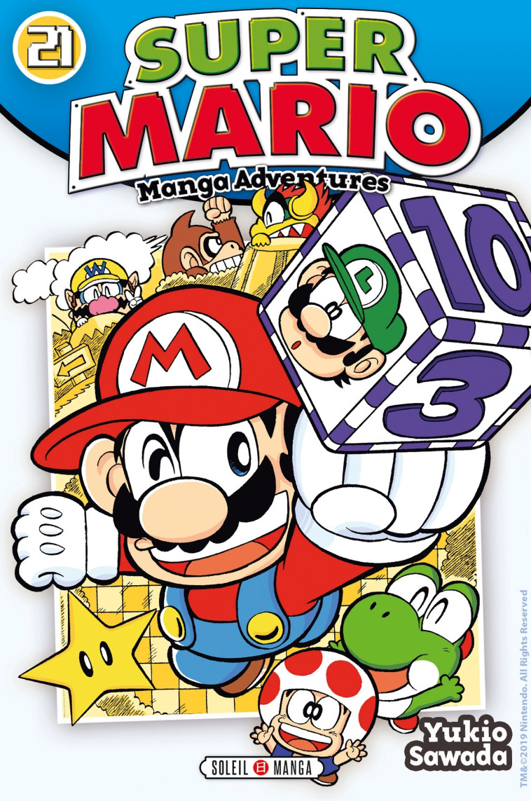 Super Mario Manga Adventures T21 - Yukio Sawada - SOLEIL