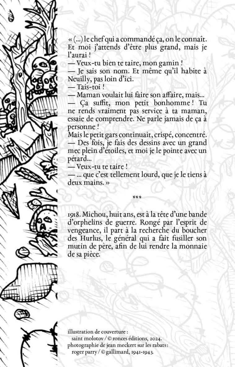 Le boucher des Hurlus - Laurent Meckert - RONCES EDITIONS