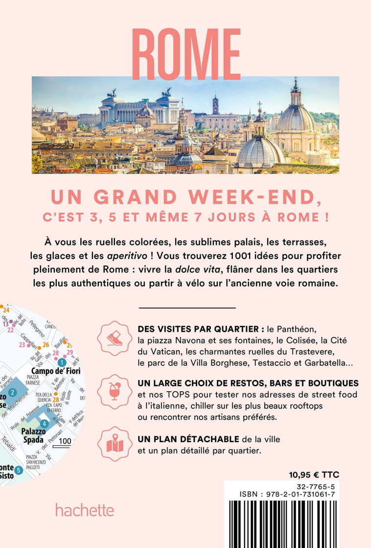 Rome Guide Un Grand Week-end -   - HACHETTE TOURI