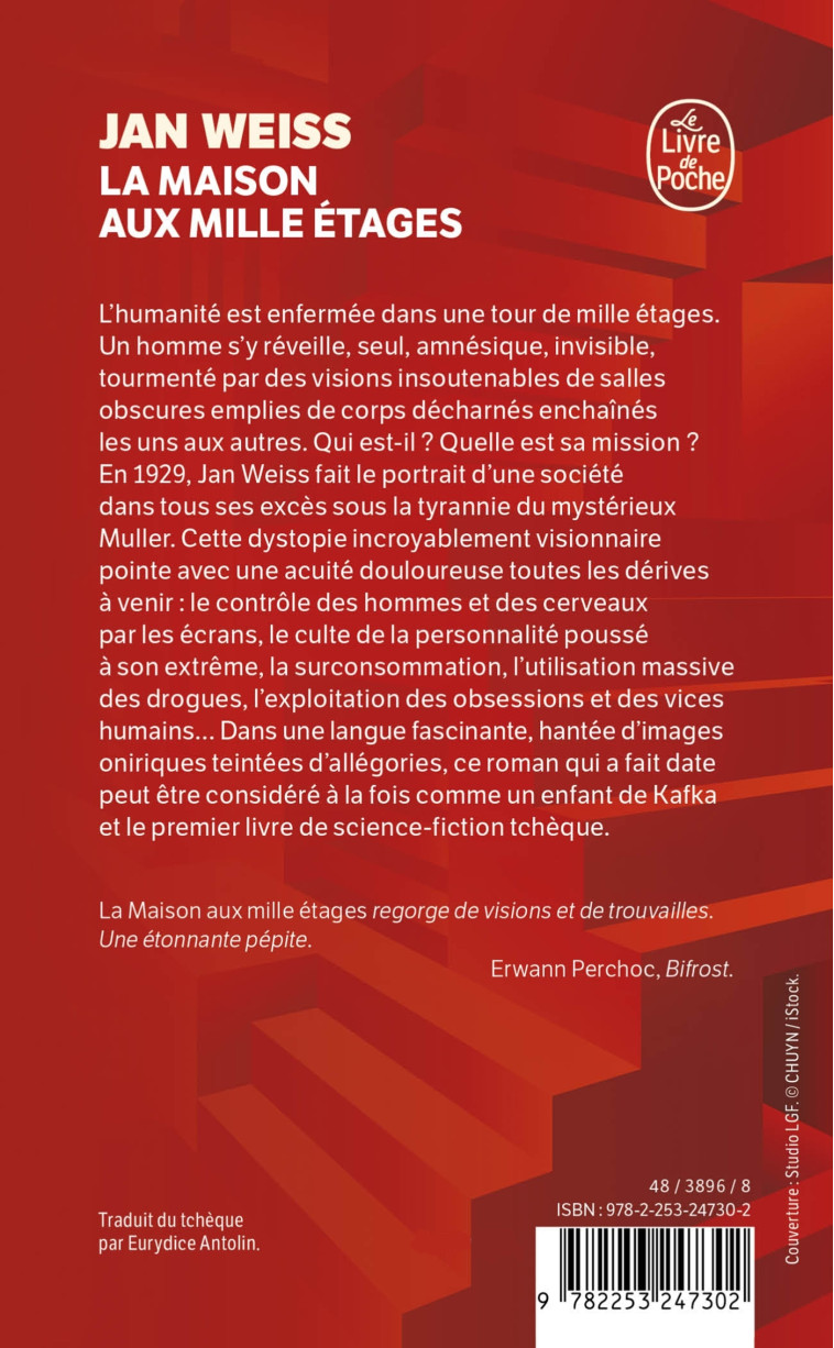 La Maison aux mille étages - Jan Weiss - LGF