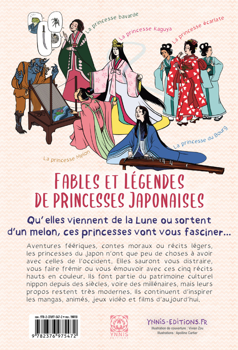 Fables et légendes de princesses japonaises - Ippei Otsuka - YNNIS