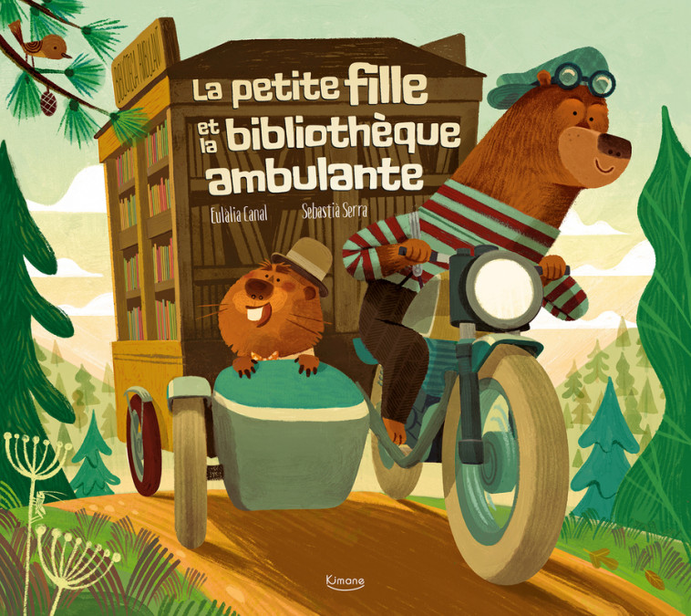 La Petite fille et la bibliothèque ambulante - Eulàlia Canal - KIMANE