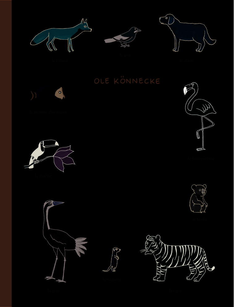 LE GRAND IMAGIER DES ANIMAUX DU MONDE - OLE KONNECKE - EDL