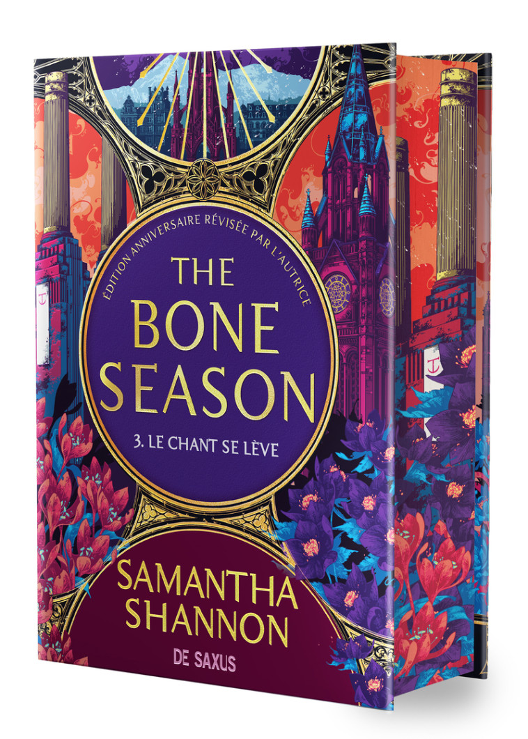 The Bone Season (relié collector) - Tome 03 Le chant se lève - Nouvelle édition - Samantha Shannon - DE SAXUS