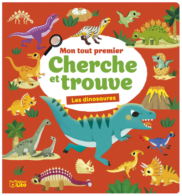 CHERCH ET TROUV DINOSAURES - XXX - LITO