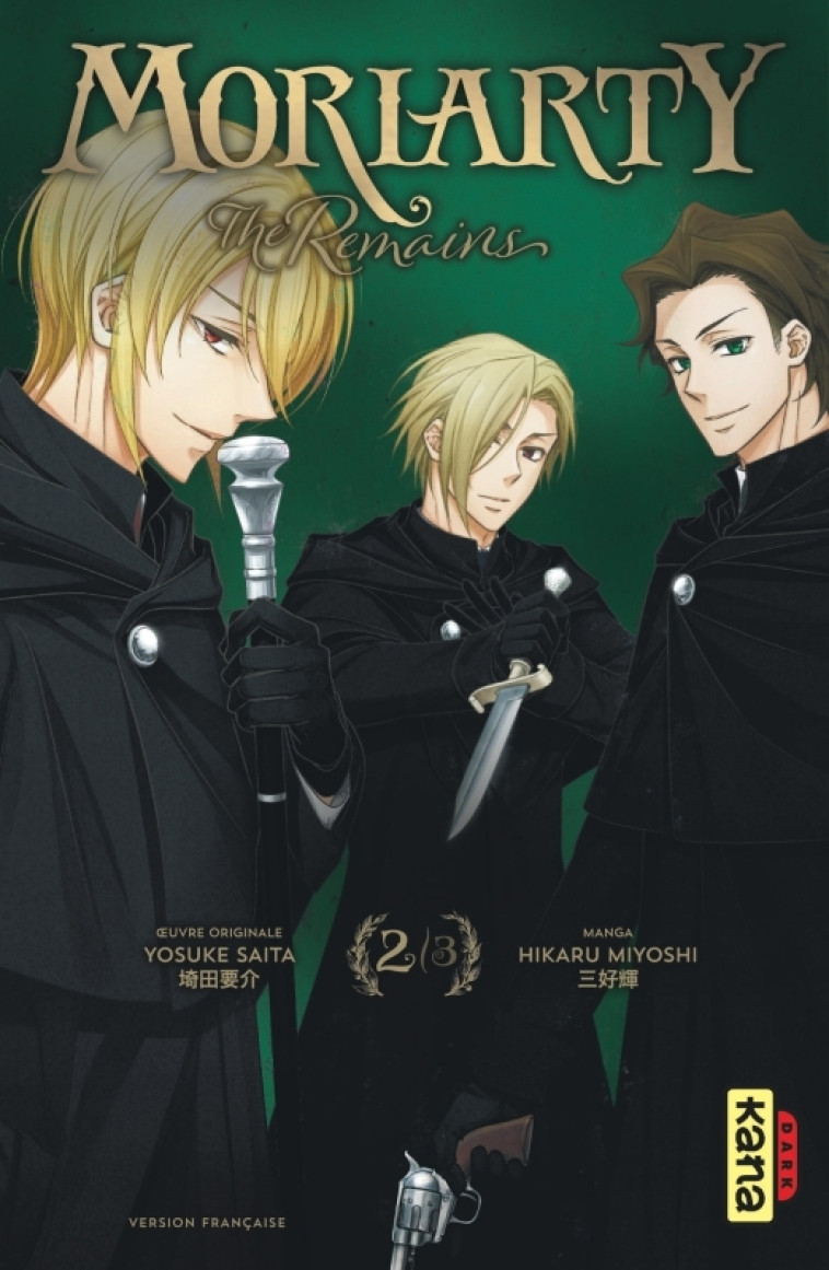 Moriarty   The Remains - Tome 2 - MIYOSHI HIKARU - KANA