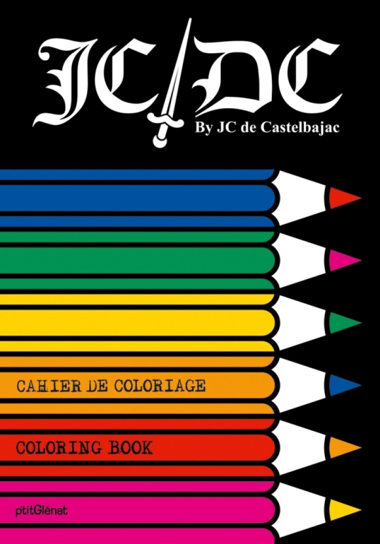 Cahier de coloriage JCDC by JC de Castelbajac - Grand format - Jean-Charles Castelbajac - GLENAT JEUNESSE