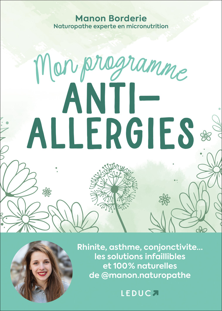 Mon programme anti-allergies - Manon Borderie - LEDUC