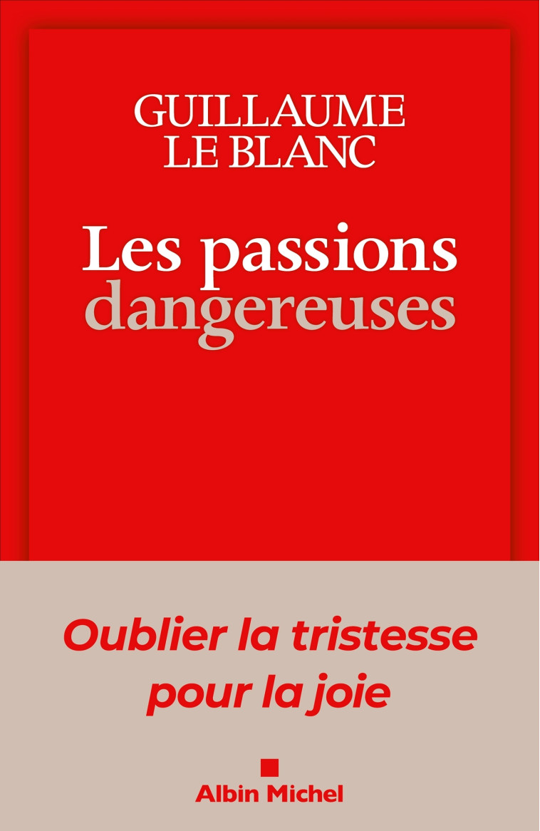 Les Passions dangereuses - Guillaume Le Blanc, Guillaume Le Blanc - ALBIN MICHEL