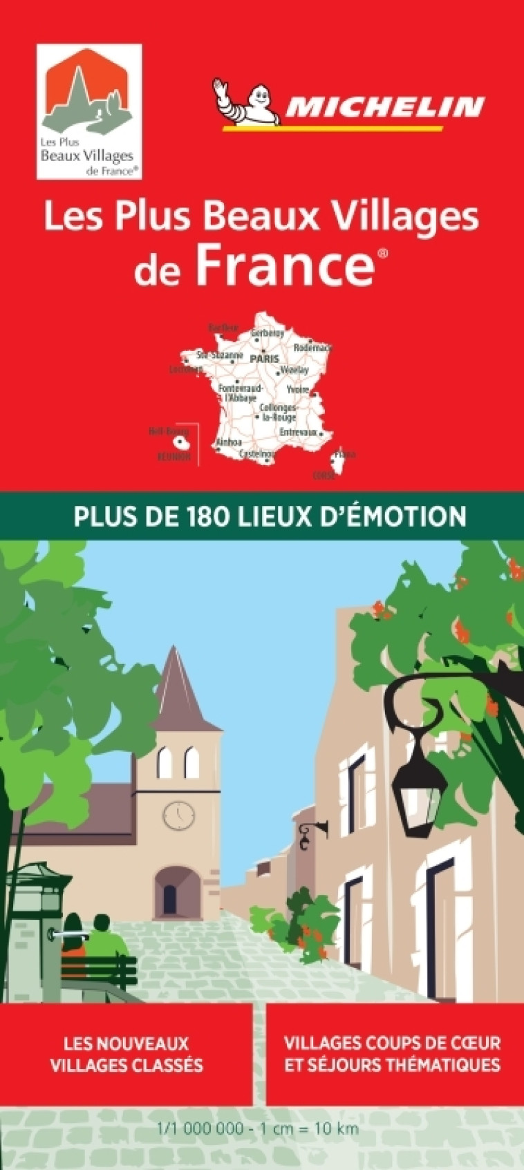 Carte  Les Plus Beaux Villages de France - XXX - MICHELIN