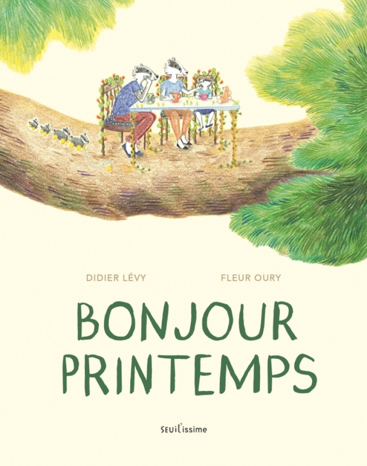 Bonjour printemps - Didier Levy, Fleur Oury - SEUIL JEUNESSE