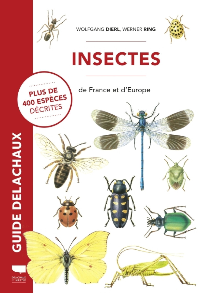 Insectes de France et d'Europe - Wolfgang Dierl, Werner Ring, Wolfgang Dierl, Werner Ring - DELACHAUX